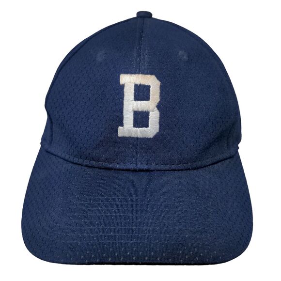 Augusta Sportswear Men's Strapback Hat Blue Size Adult Embroidered B Logo - Picture 1 of 8